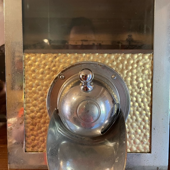 Rare Vintage 1970s Hammered Copper Coffee Bean Dispencer - Picture 6 of 8